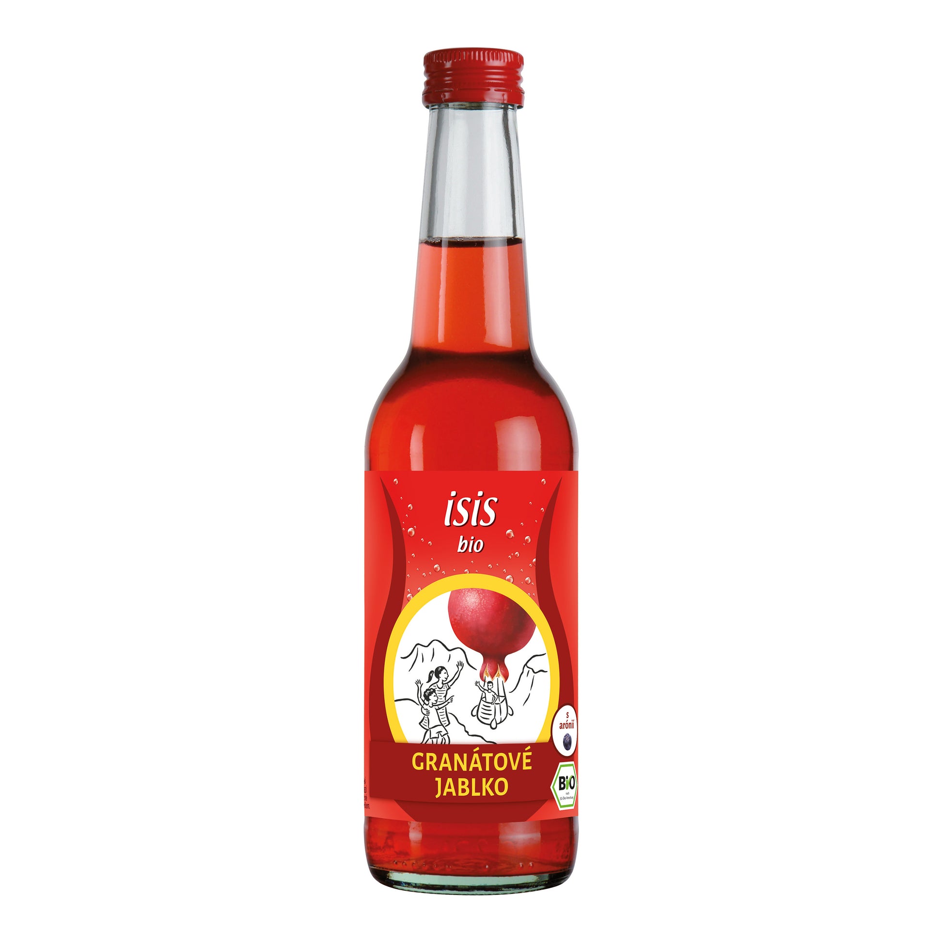 570122 Limonáda Isis Granátové jablko 330 ml BIO   BEUTELSBACHER-1