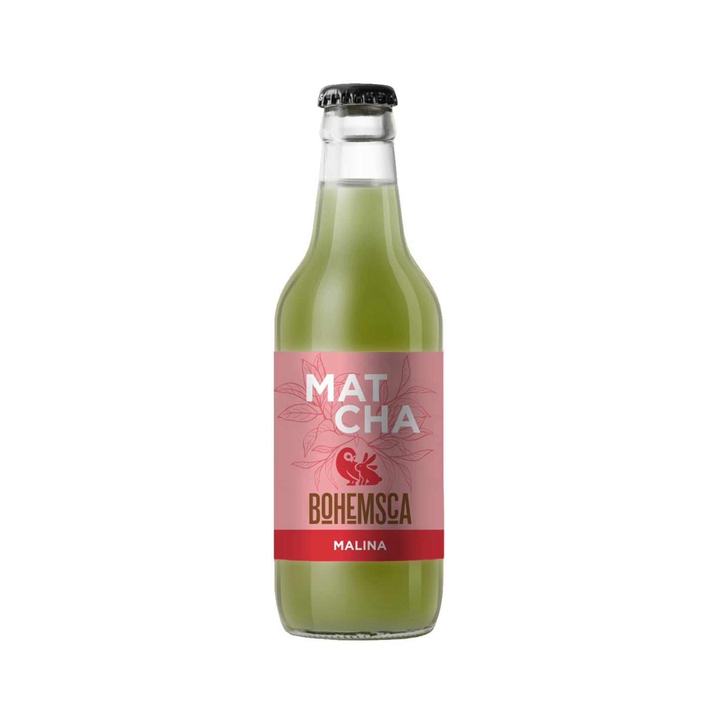 570164 Matcha nápoj Malina 330 ml   BOHEMSCA-1