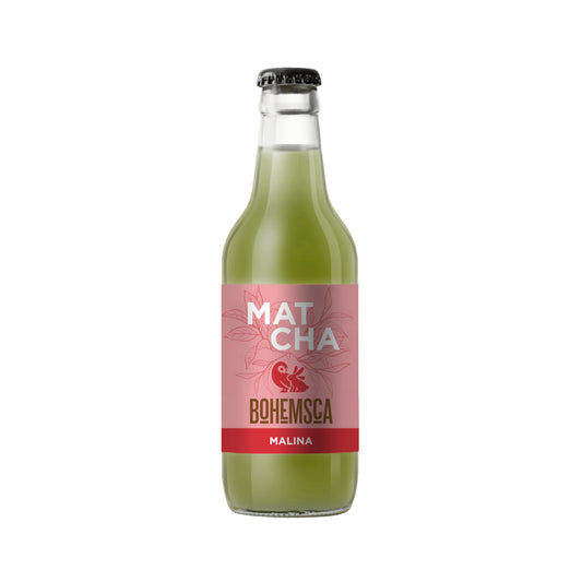 570164 Matcha nápoj Malina 330 ml   BOHEMSCA-1