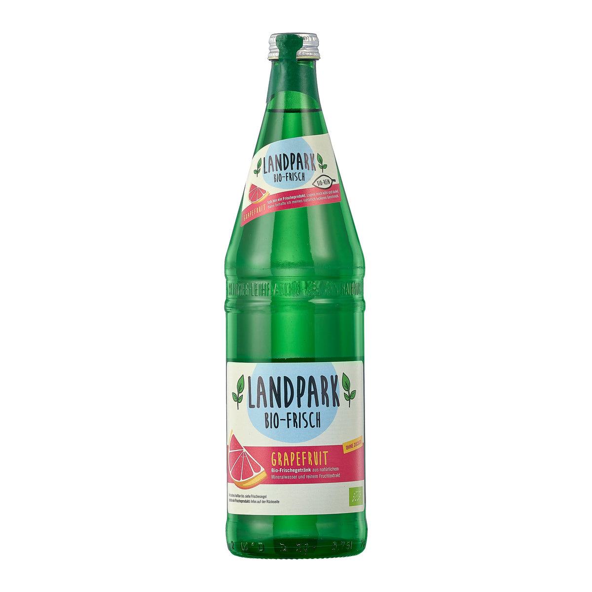 570171 Voda minerální  s příchutí grapefruitu bez cukru 750 ml BIO   LANDPARK-1