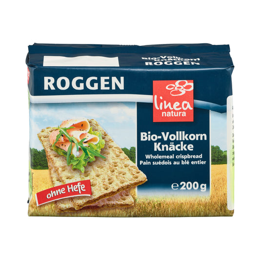 610058 Knäckerbrot žitný celozrnný 200 g BIO   LINEA NATURA-1