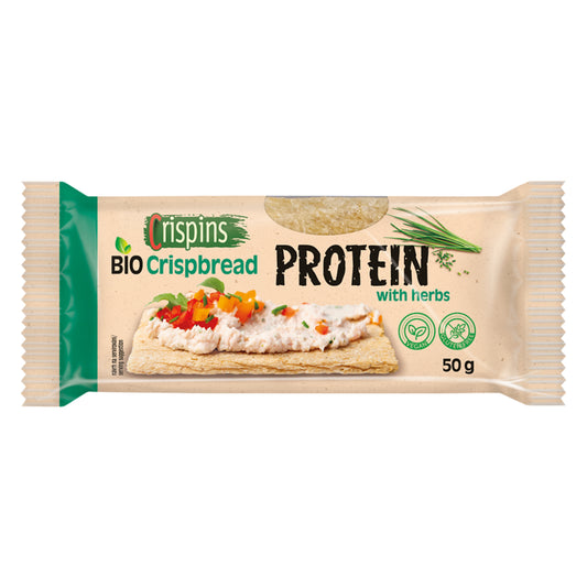 610096 Chlebíček proteinový s bylinkami 50 g BIO   EXTRUDO-1