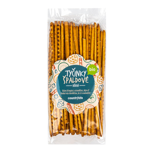 630118 Tyčinky špaldové solené 150 g BIO   COUNTRY LIFE-3