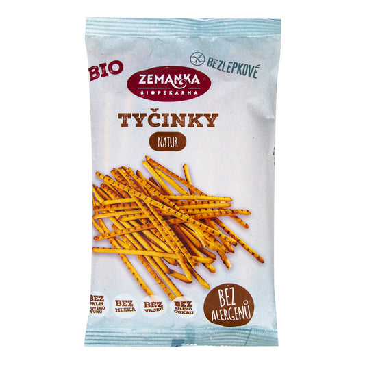 630121 Tyčinky bezlepkové natur 45 g BIO   ZEMANKA-1