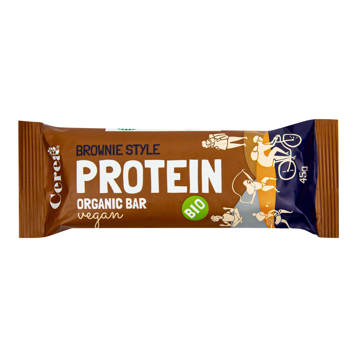 630239 Tyčinka Protein Bar brownie 45 g BIO   CEREA-1