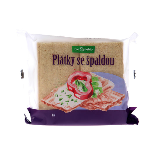 630364 Plátky křupavé se špaldou 100 g BIO   BIO NEBIO-1