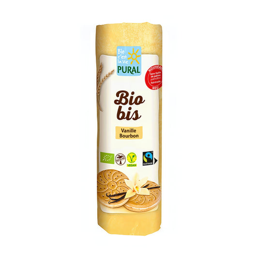 630382 Sušenky s vanilkovým krémem 320 g BIO   PURAL -1