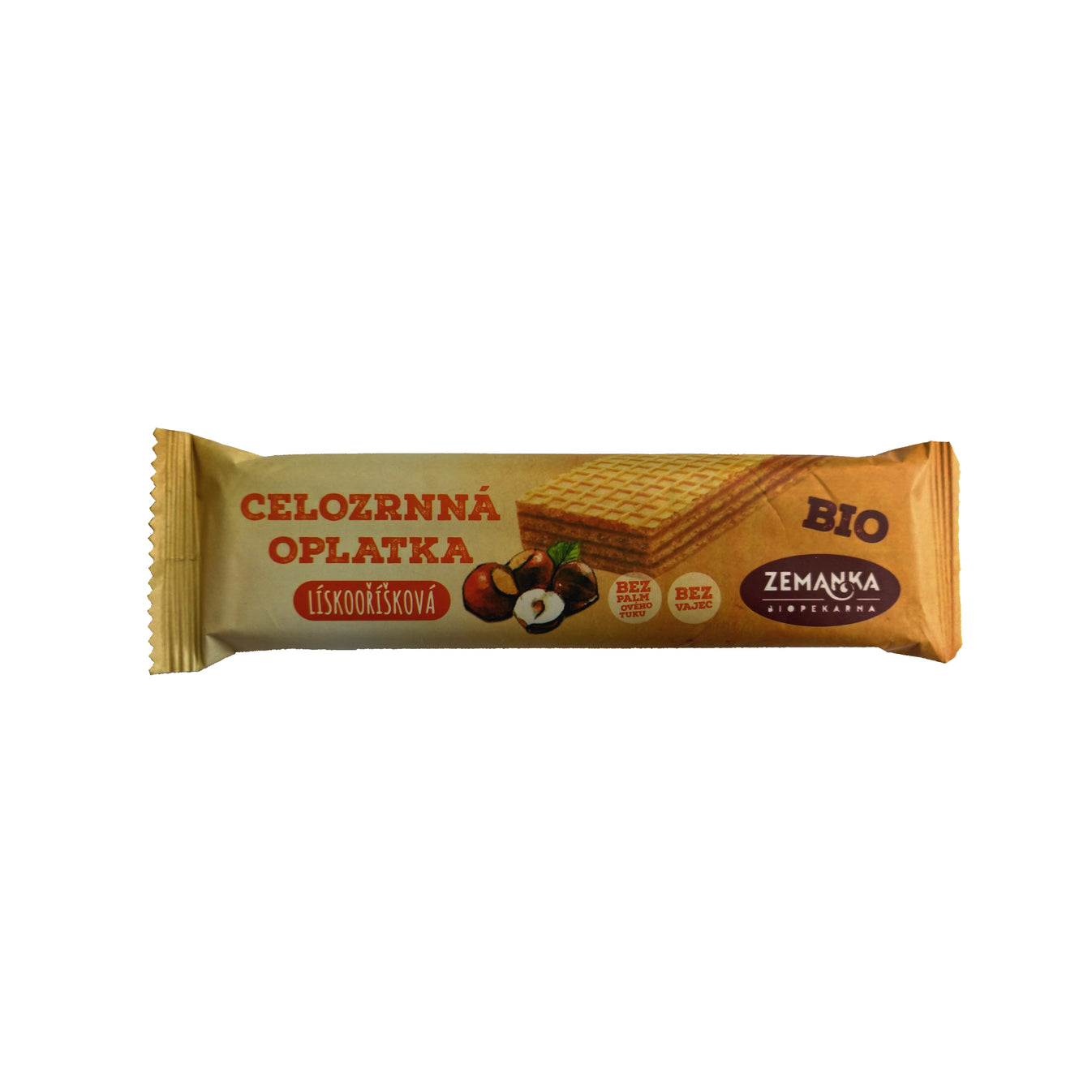 Oplatka celozrnná z jednozrnky lískooříšková 30 g BIO ZEMANKA – Living ...