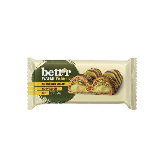 630433 Tyčinka oplatková  s pistáciovým krémem 34 g BIO   BETT´R-1