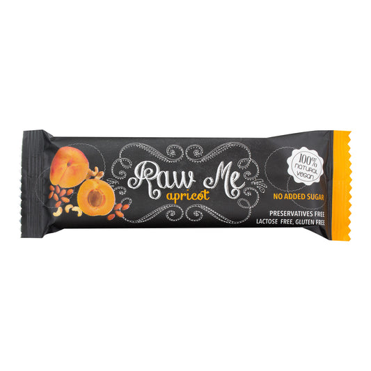 631004 Tyčinka ovocná s příchutí meruňky 45 g   RAW ME-1