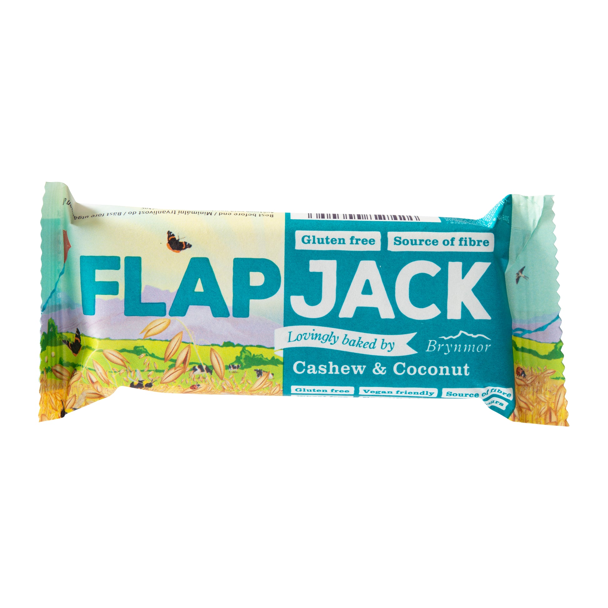 632049 Flapjack ovesný kešu-kokos bezlepkový 80 g   BRYNMOR-1