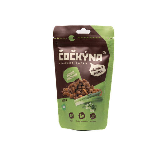640128 Čočka smažená - jarní cibulka 100 g BIO   ČOČKÝNA-1