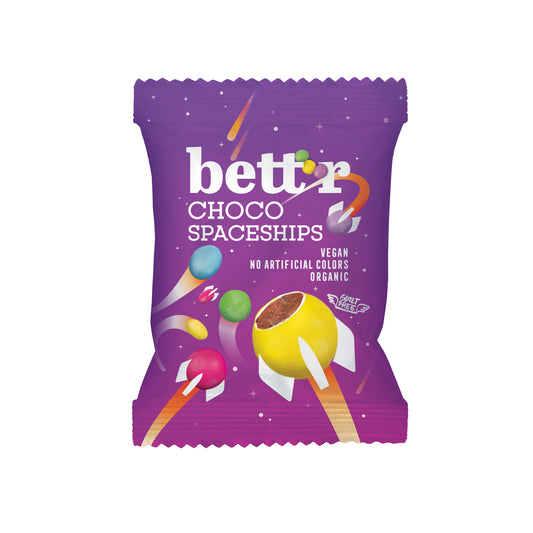 660151 Lentilky čokoládové veganské 70 g BIO   BETT´R-1