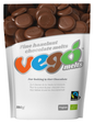 660214 Pecičky čokoládové s lískovými oříšky vegan 180 g BIO   VEGO-1
