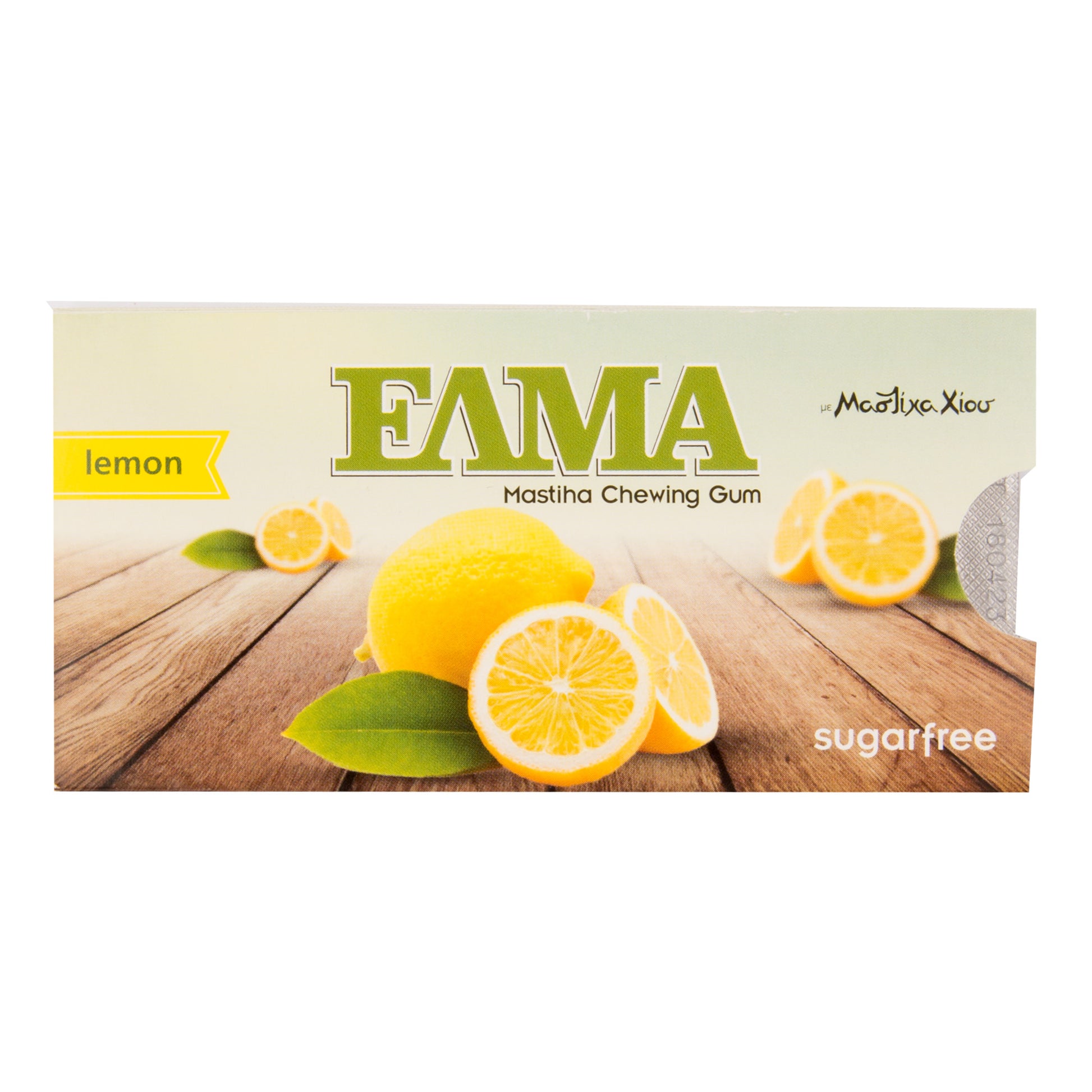 662157 Žvýkačka s mastichou a příchutí citronu 13 g   ELMA-1