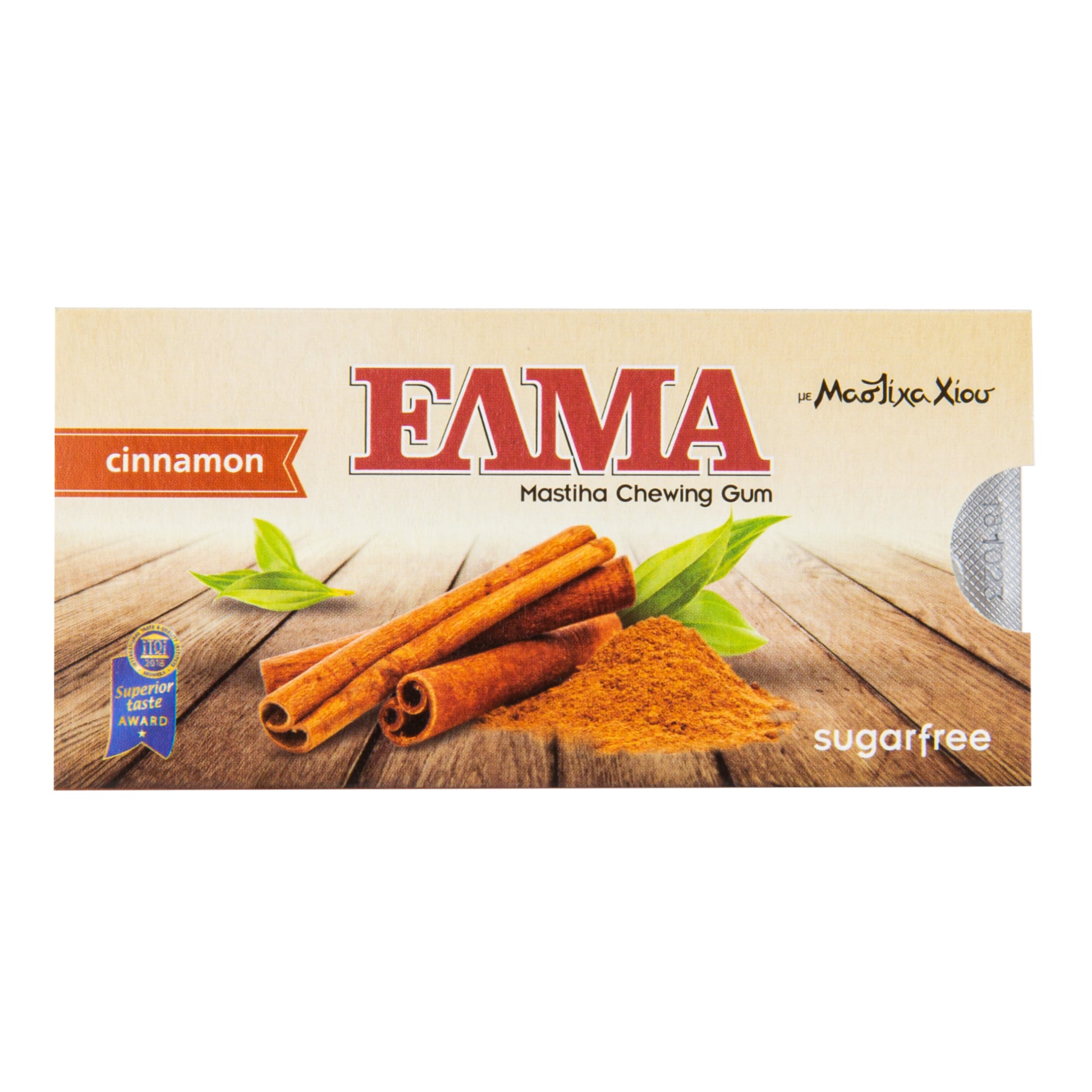 662158 Žvýkačka s mastichou a příchutí skořice 13 g   ELMA -2