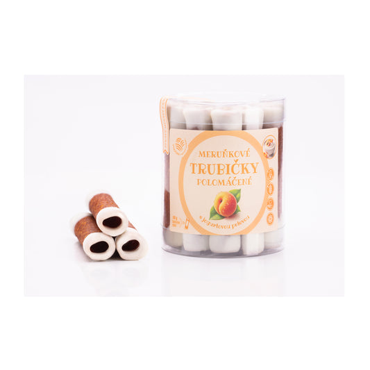 662247 Trubičky ovocné polomáčené meruňka 220 g   BIOPRODUKT JT-1