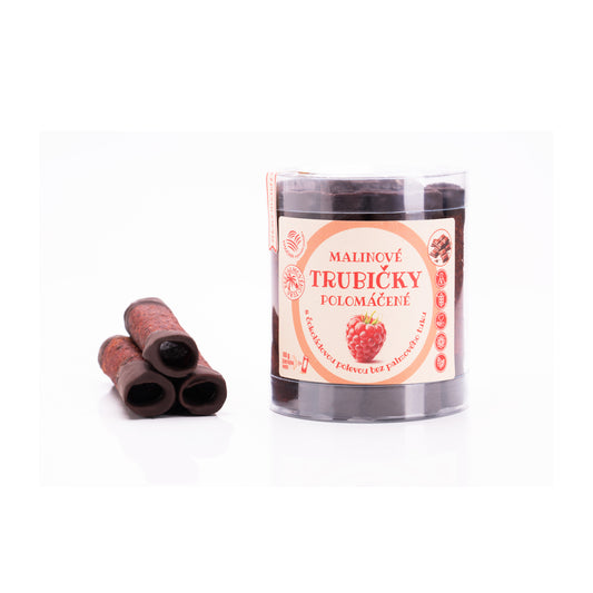 662248 Trubičky ovocné polomáčené malina 220 g   BIOPRODUKT JT-1
