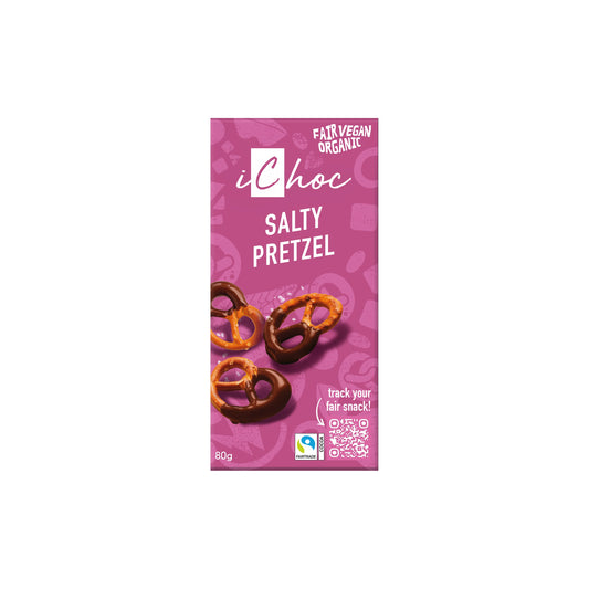665232 Čokoláda vegan slaný preclík iChoc 80 g BIO   VIVANI-1