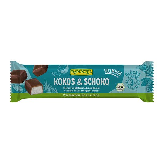 665251 Kokos v mléčné čokoládě 50 g BIO   RAPUNZEL-1