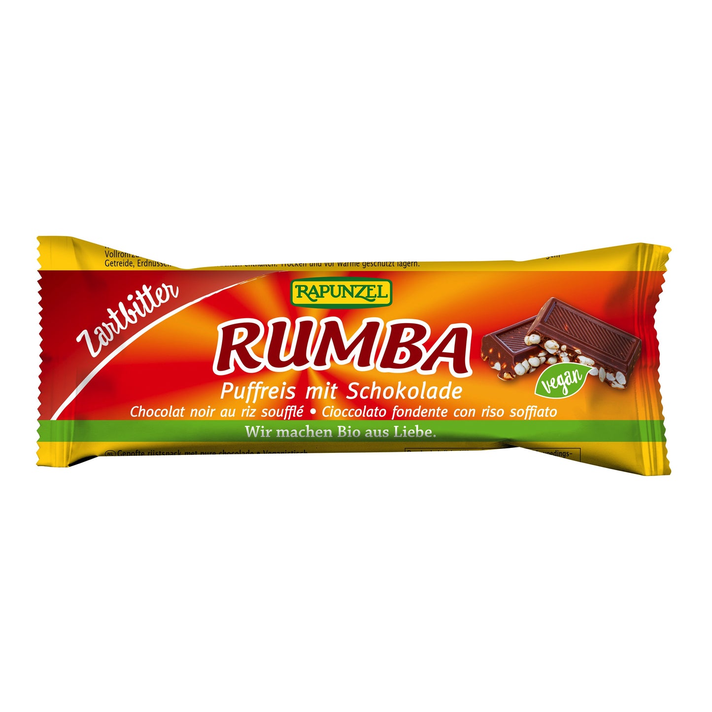 665252 Rýže pufovaná v hořké čokoládě 50 g BIO   RAPUNZEL-1