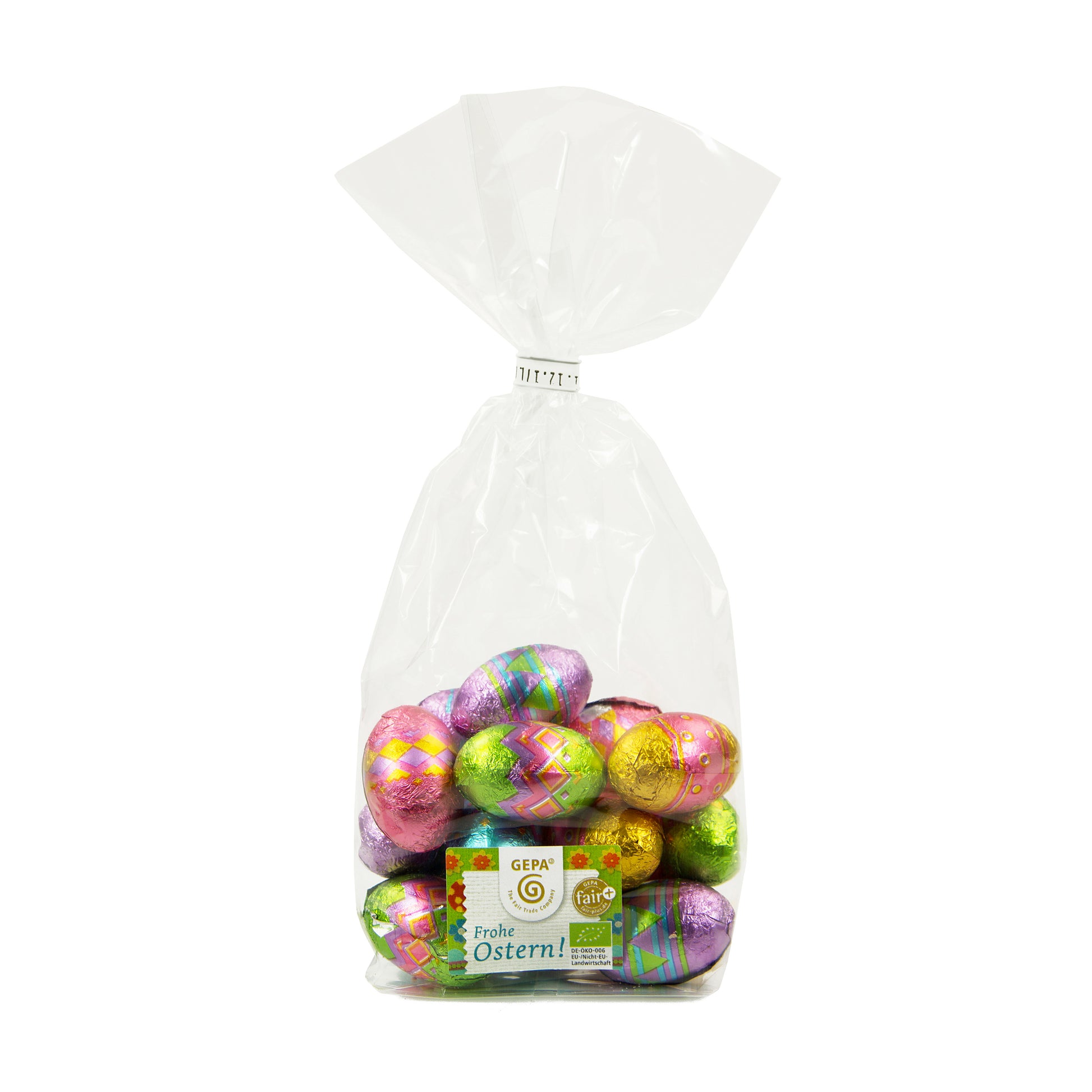 665289 Vajíčka z mléčné čokolády 100 g BIO   GEPA-1