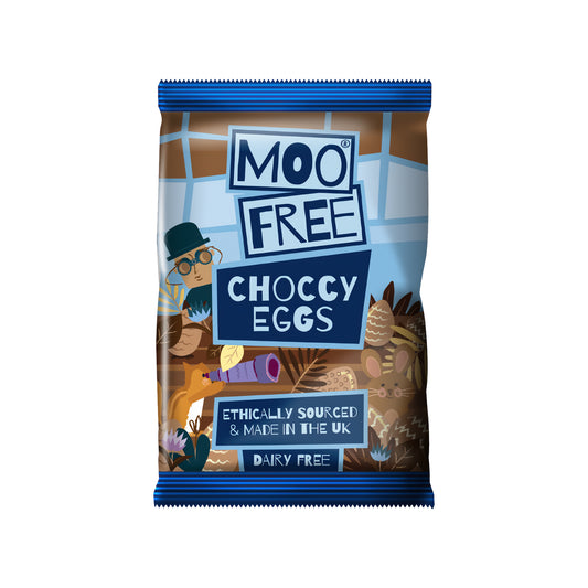 665339 Vajíčka kakaová mini 50 g   MOO FREE-1