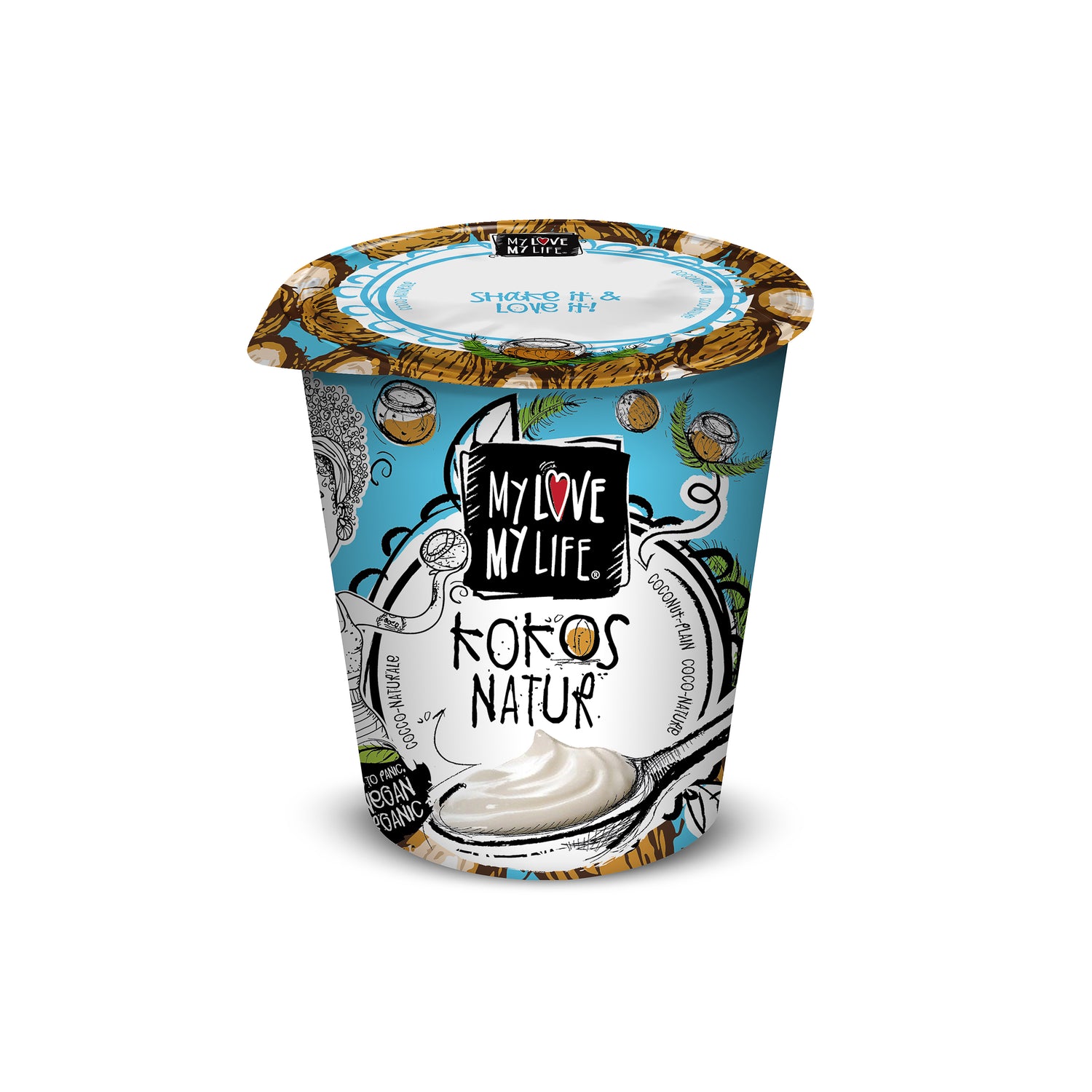 711111 Zakysaný kokosový bílý 125 g BIO   MY LOVE MY LIFE-1