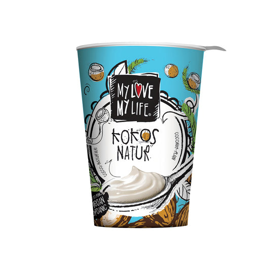 711112 Zakysaný kokosový bílý 400 g BIO   MY LOVE MY LIFE-1