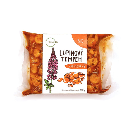 712255 Tempeh lupinový marinovaný 200 g BIO   TEMPEHU-1
