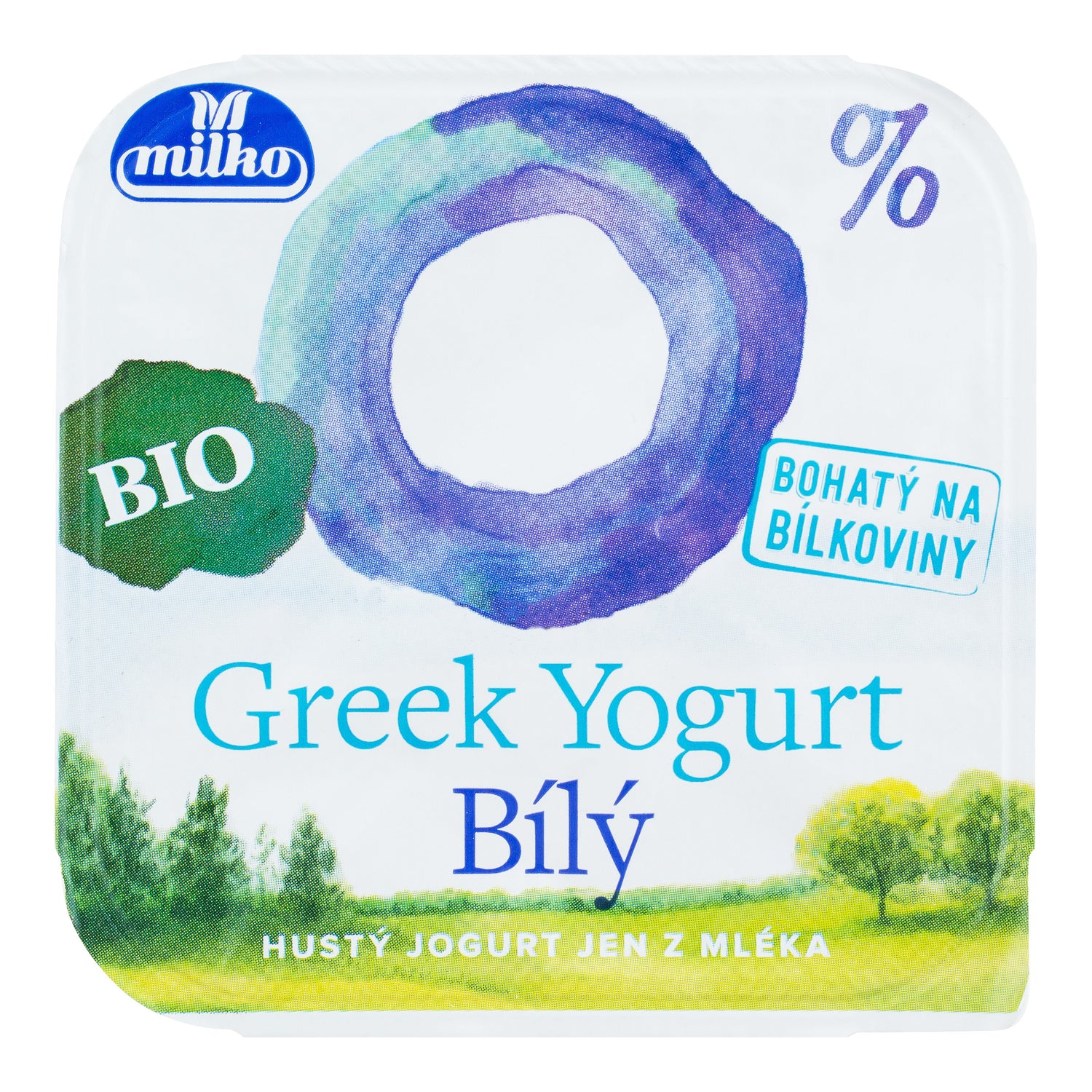 720067 Jogurt bílý řeckého typu 130 g BIO   POLABSKÉ MLÉKÁRNY   -1