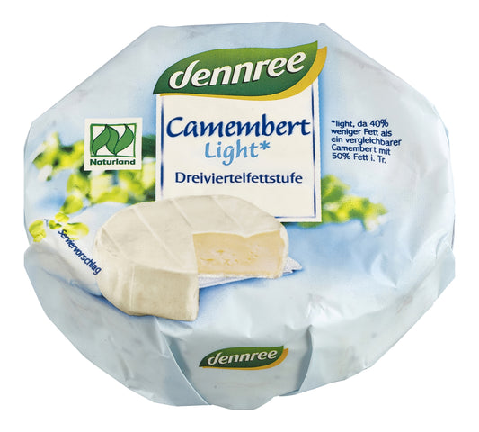 720228 Sýr Camembert light 125 g BIO   DENNREE-1