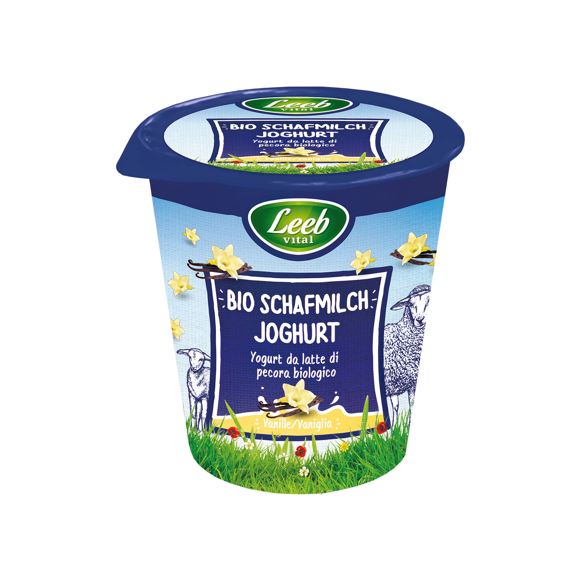 720253 Jogurt ovčí vanilkový 125 g BIO   LEEB-1