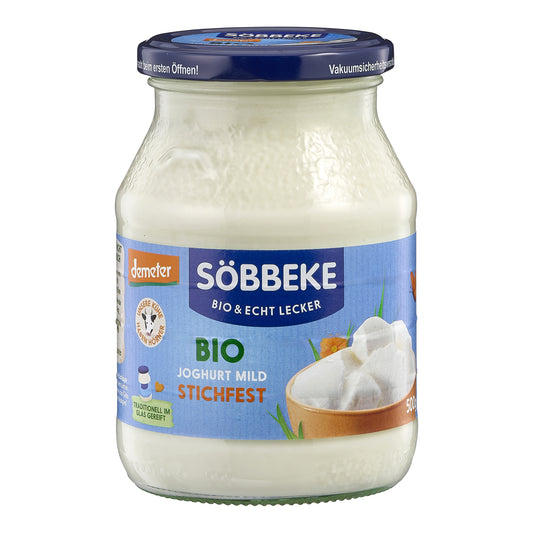 720263 Jogurt bílý 3,8 % tuku 500 g BIO   Söbbeke