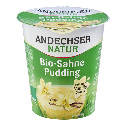 720265 Puding smetanový vanilka 150 g BIO   Andechser Natur