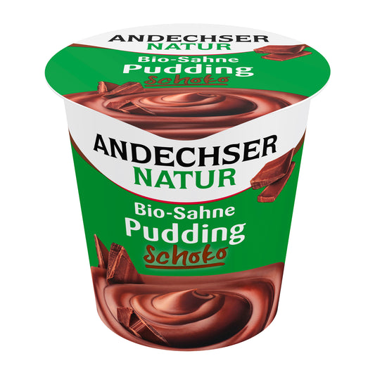 720266 Puding smetanový čokoládový 150 g BIO   Andechser Natur