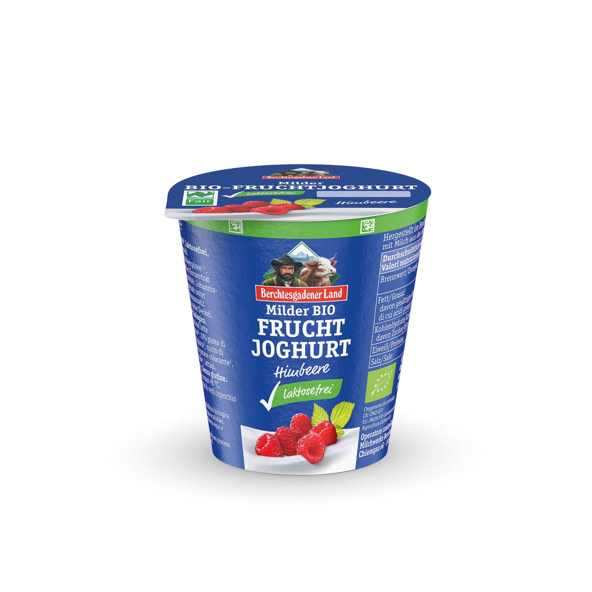 721171 Jogurt malinový bez laktózy 150 g BIO   BGL-1