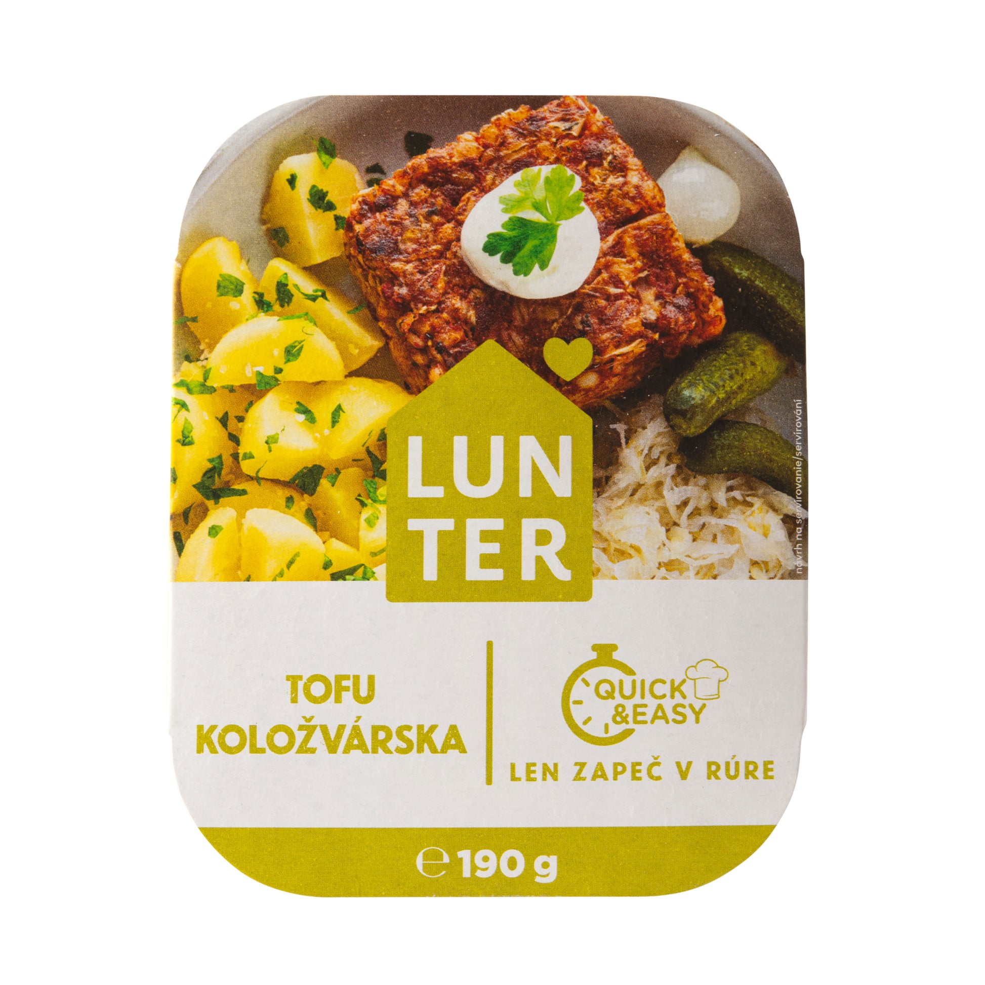 742138 Tofu Prejt s kysaným zelím Quick&Easy 190 g   LUNTER-1