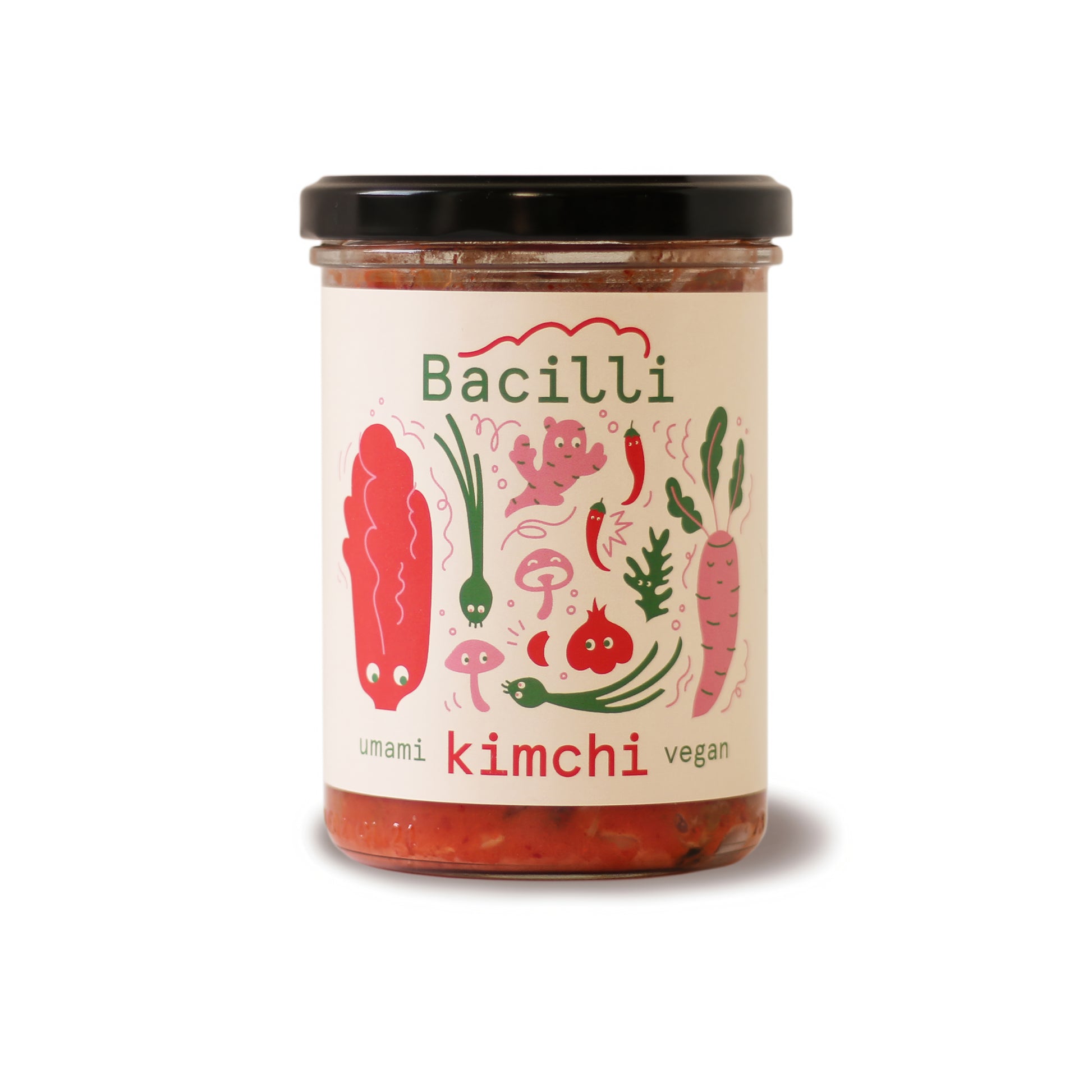 742184 Kimchi vegan 350 g   BACILLI-1