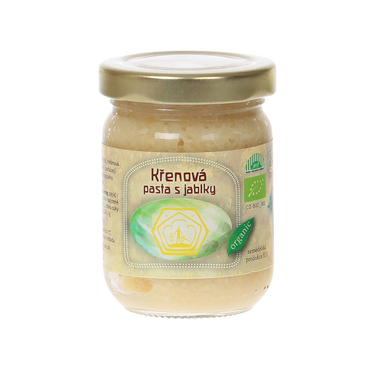 742187 Pasta křenová s jablky 125 g BIO   SVOBODNÝ STATEK-1