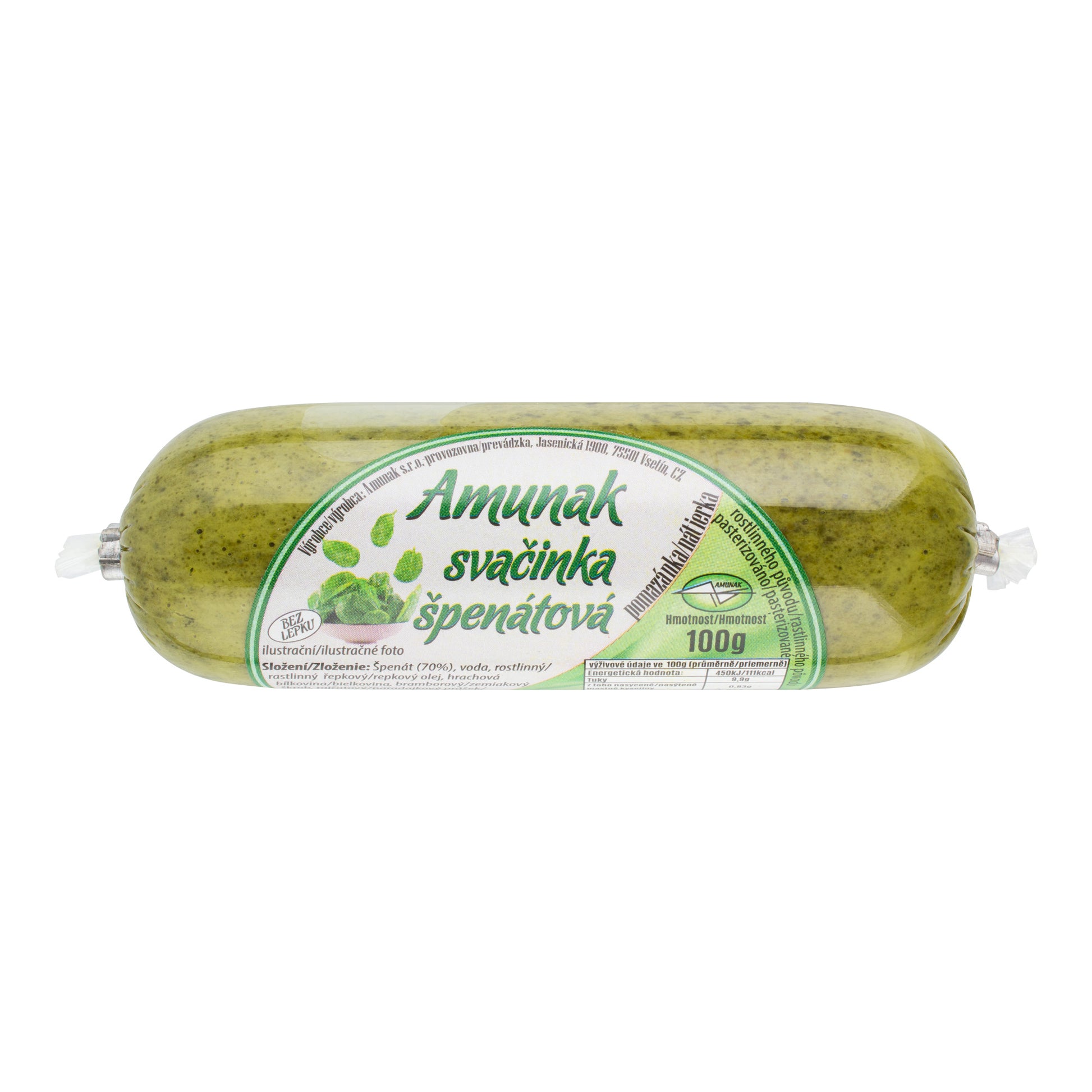 752045 Svačinka špenátová 100 g   AMUNAK-1