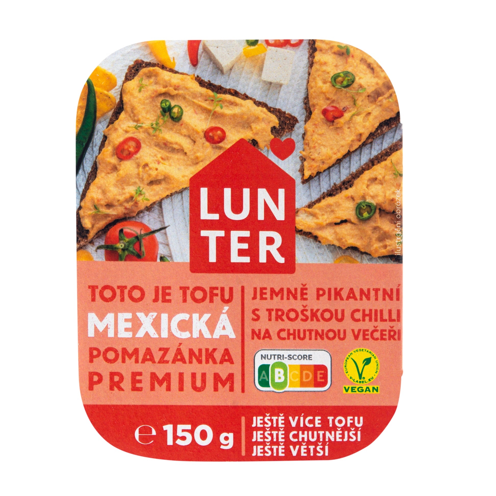 752085 Pomazánka Mexická 150 g   LUNTER-1