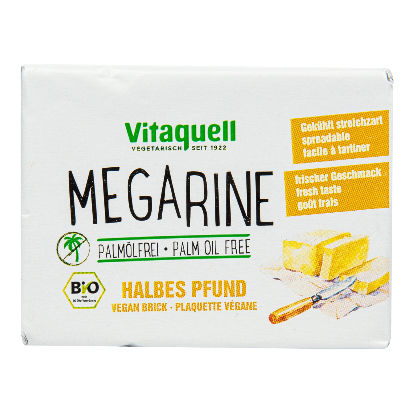 758023 Margarín kokosovo-slunečnicový s bambuckým máslem 250 g BIO   VITAQUELL-1