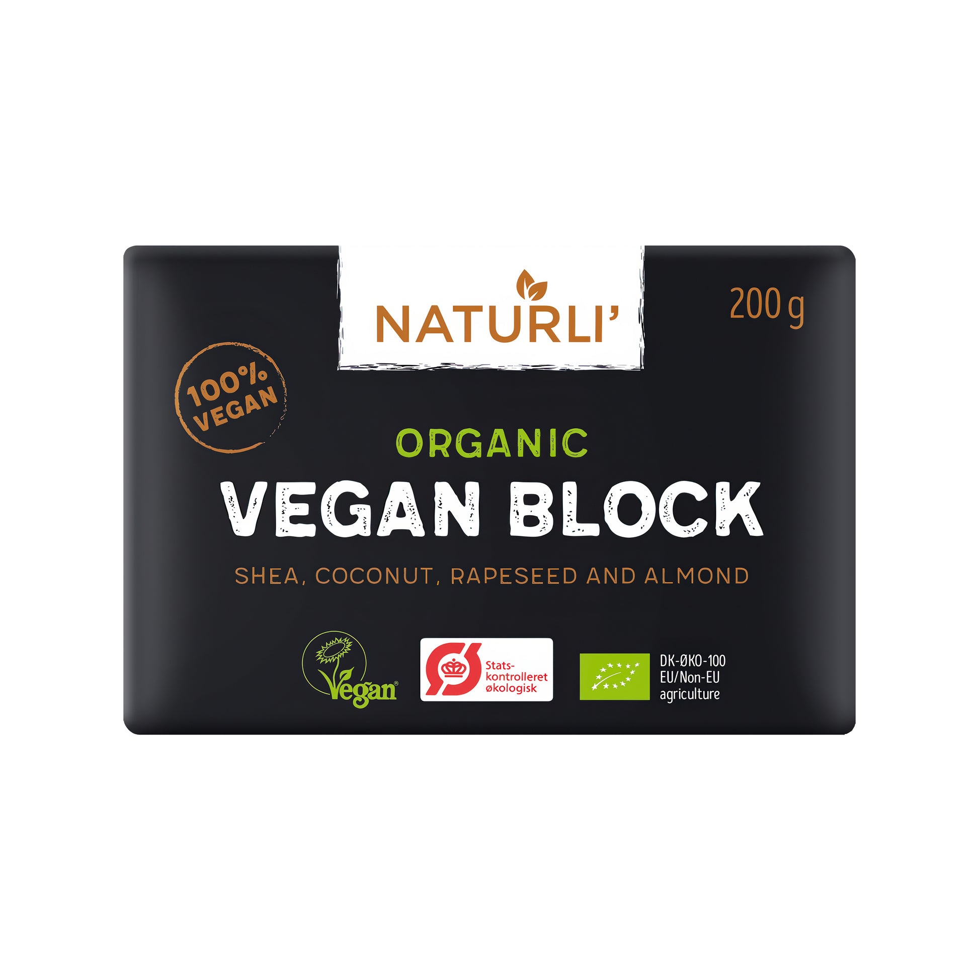 758025 Margarín rostlinný v kostce 200 g BIO   NATURLI-1