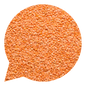 820024 Čočka červená půlená BIO-1