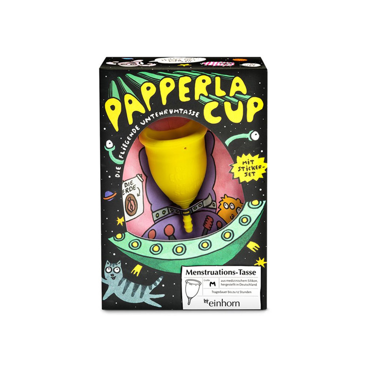900008 Kalíšek mentruační Papperlacup M   EINHORN-1