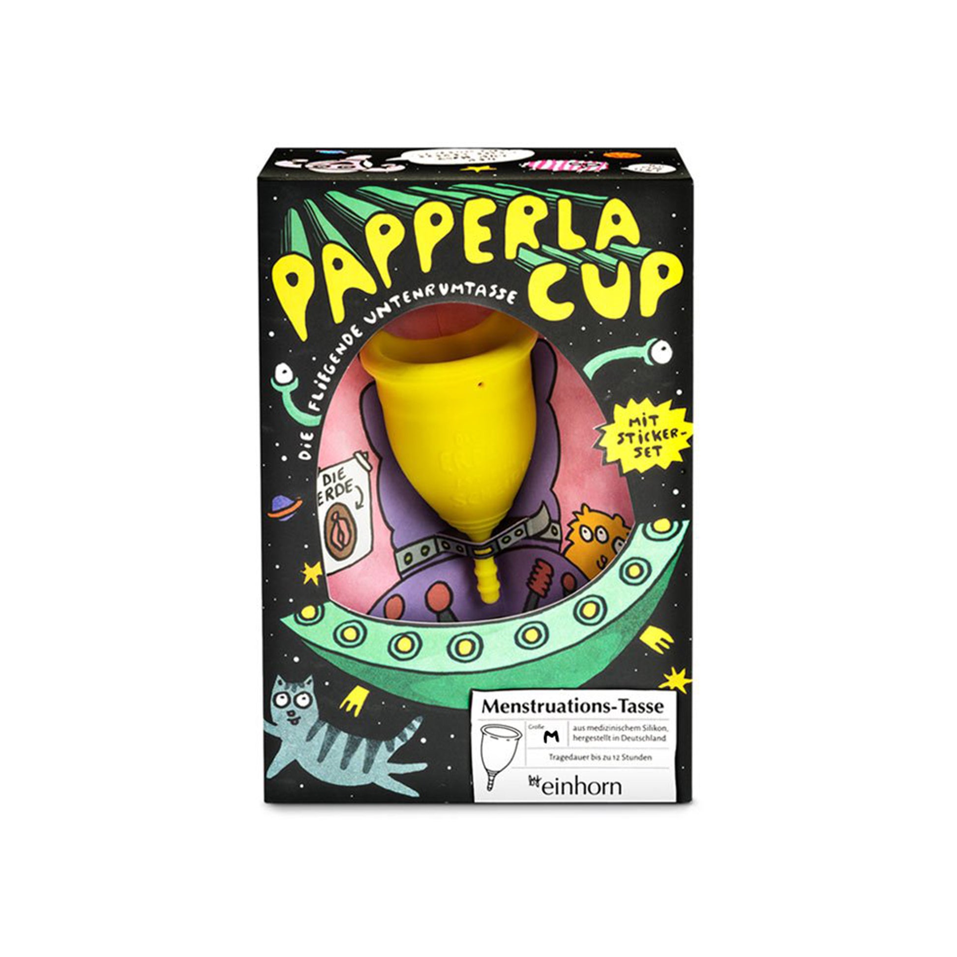 900008 Kalíšek mentruační Papperlacup M   EINHORN-1