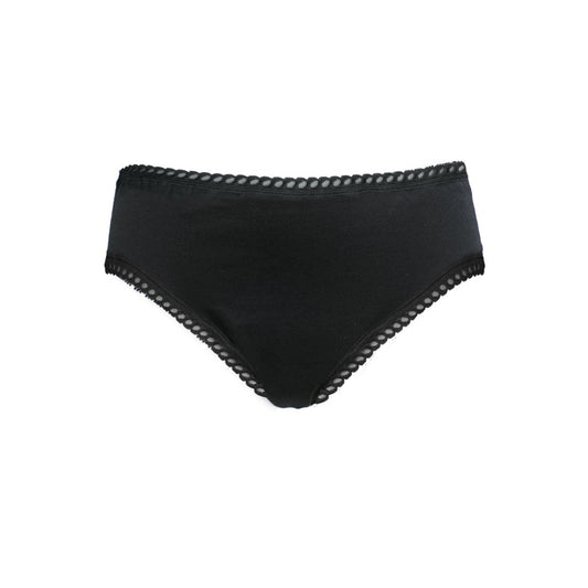 900029 Kalhotky menstruační Panty na silnou menstruaci - černé M   ANAÉ BY ECODIS-1