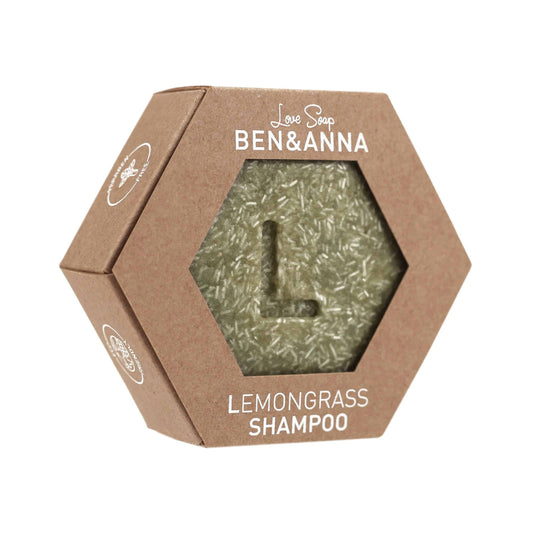 900073 Šampon tuhý pro suché a namáhané vlasy Citronová tráva 60 g   BEN & ANNA-1