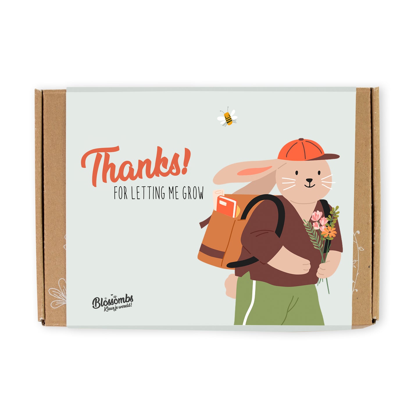 900104 Bomby semínkové - Dárková sada menší pro učitele - Zajíček 7 ks   BLOSSOMBS-1